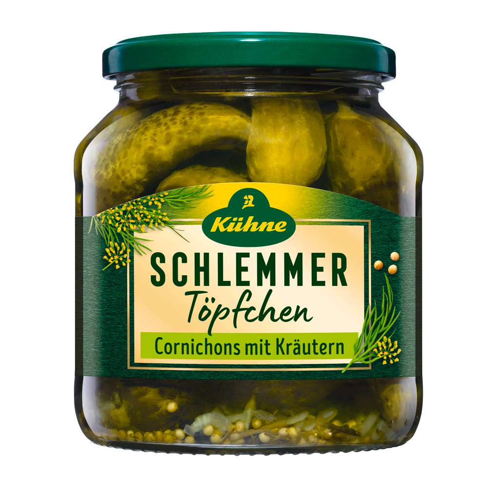 Produktabbildung Kühne Cornichons Schlemmertöpfchen, Original