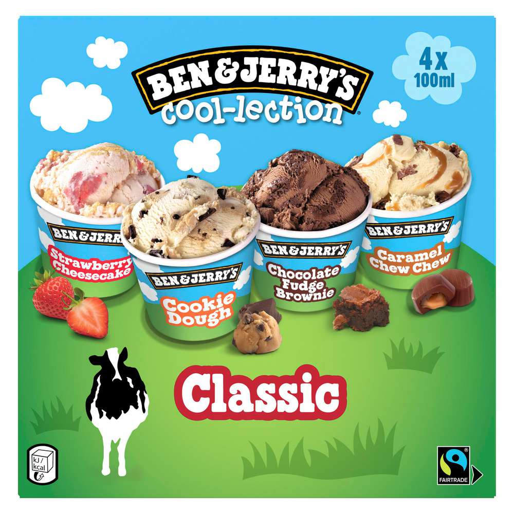 Produktabbildung Ben & Jerry's Eis, Classic Cool-lection