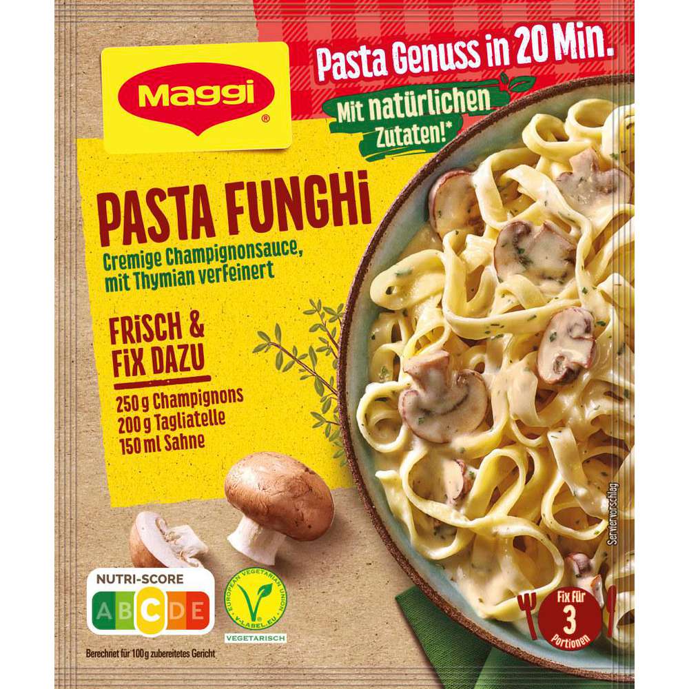 Produktabbildung Maggi Fix, Pasta Funghi