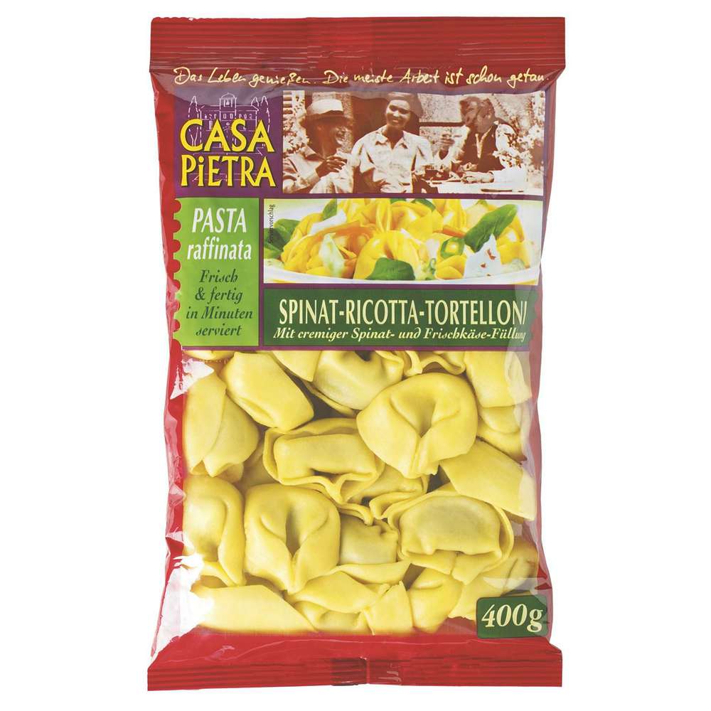 Produktabbildung Casa Pietra Tortellini, Spinat-Ricotta