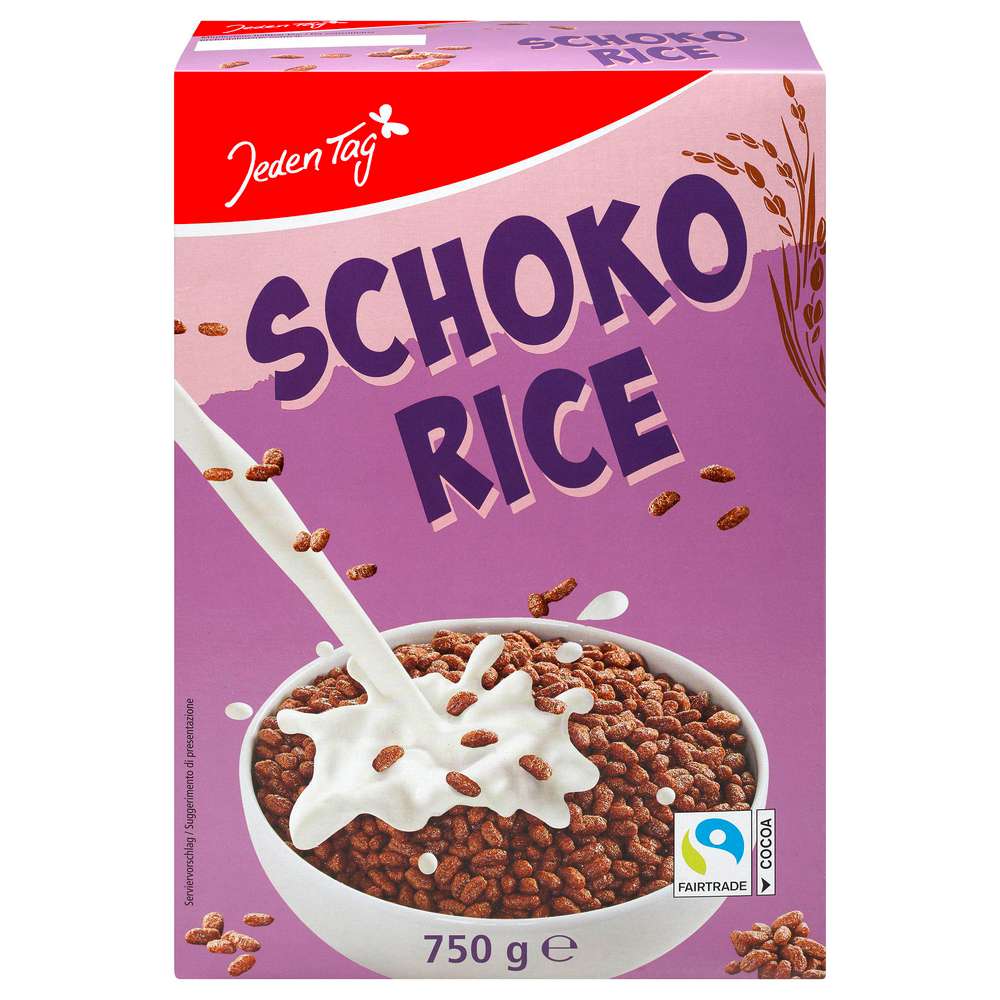 Produktabbildung Jeden Tag Müsli Schoko Rice