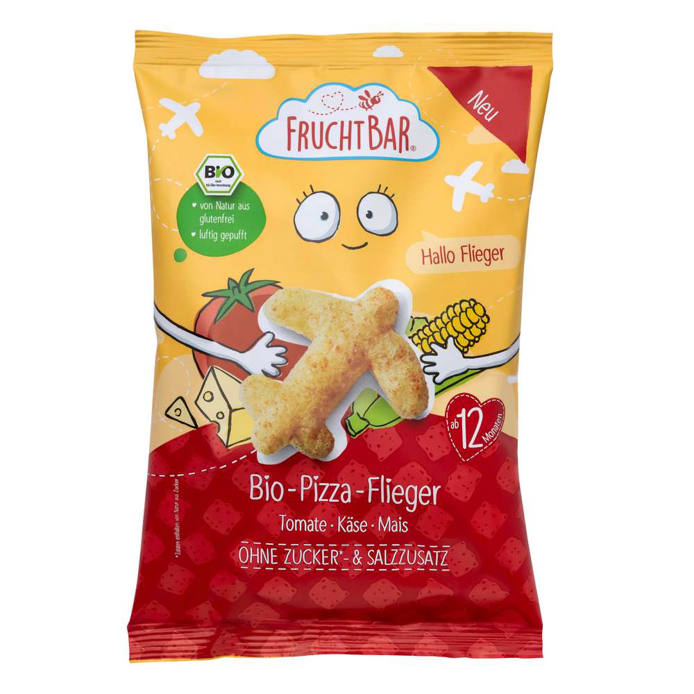 Produktabbildung Fruchtbar Bio Pizza-Flieger, Tomate/Käse