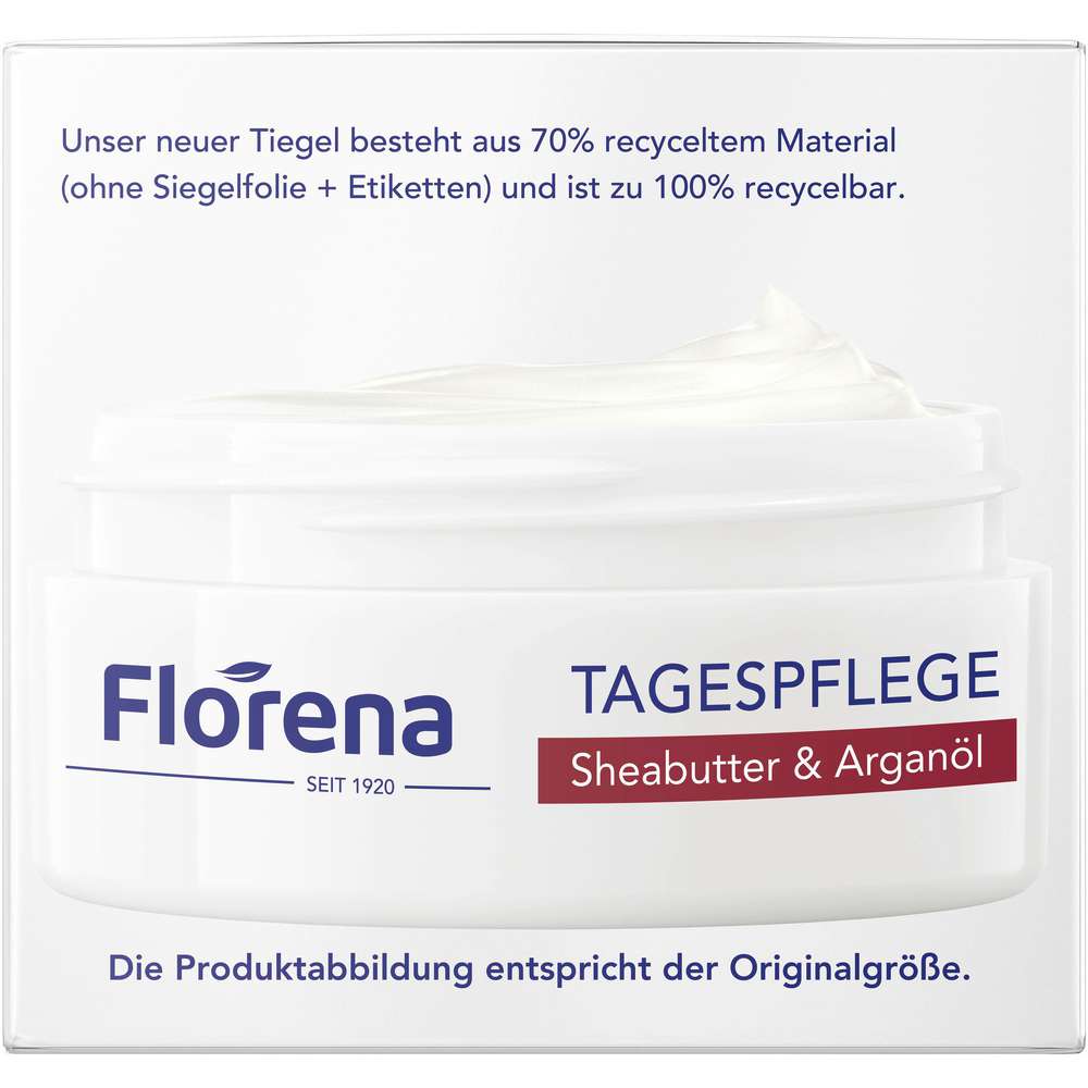 Produktabbildung Florena Tagescreme Sheabutter & Arganöl