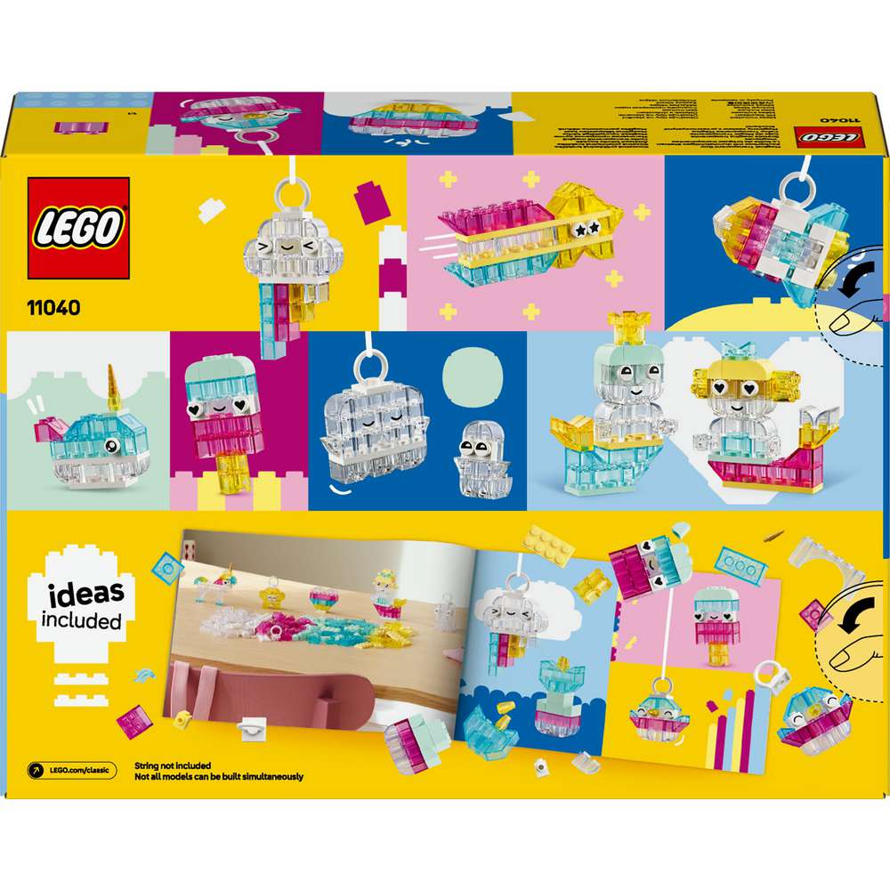 Produktabbildung Lego LEGO Classic Zauberbox mit durchsichtigen Steinen 11040