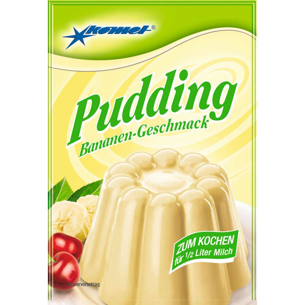 Produktabbildung Komet Puddingpulver, Banane