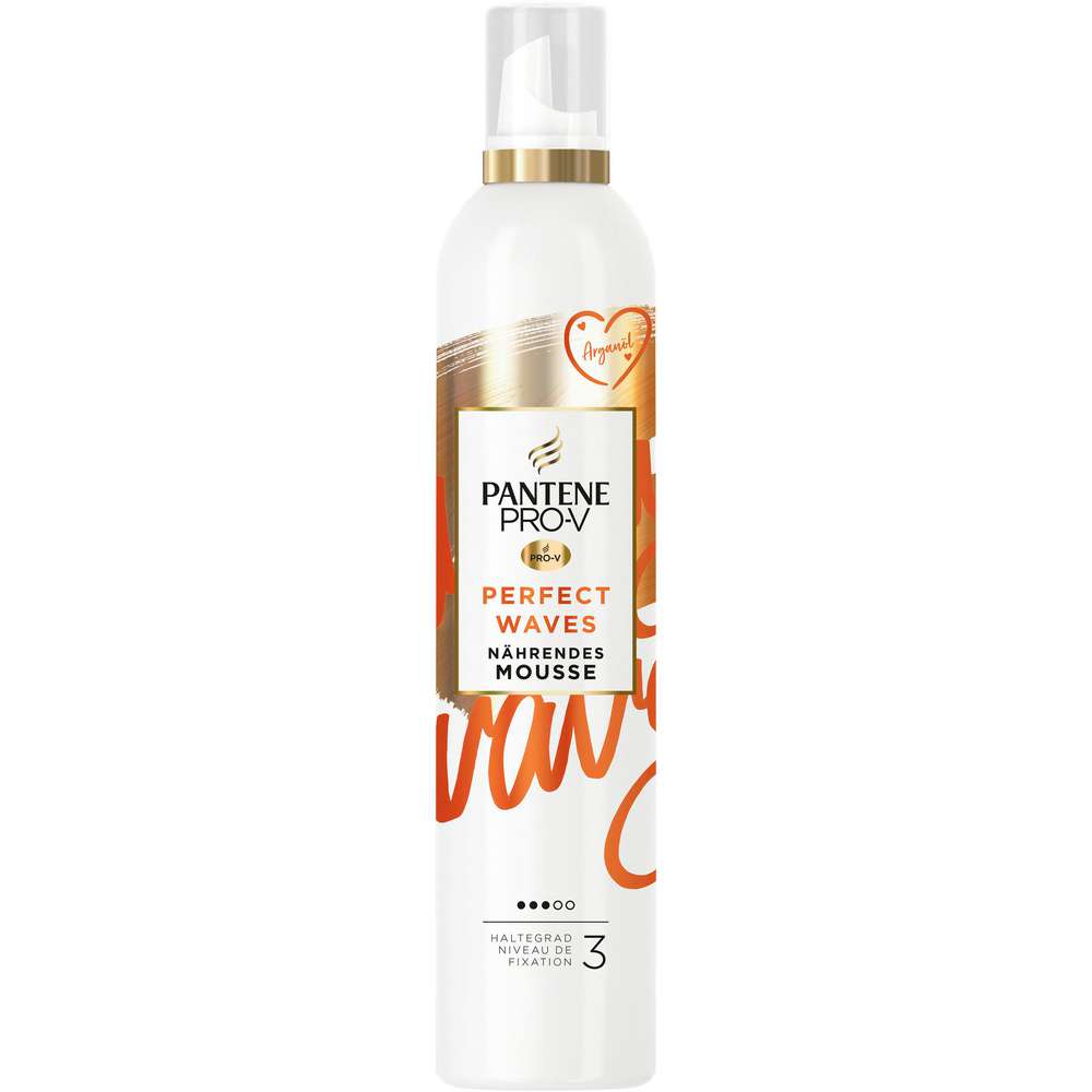 Produktabbildung Pantene Pro-V Perfect Waves Schaumfestiger, Arganöl