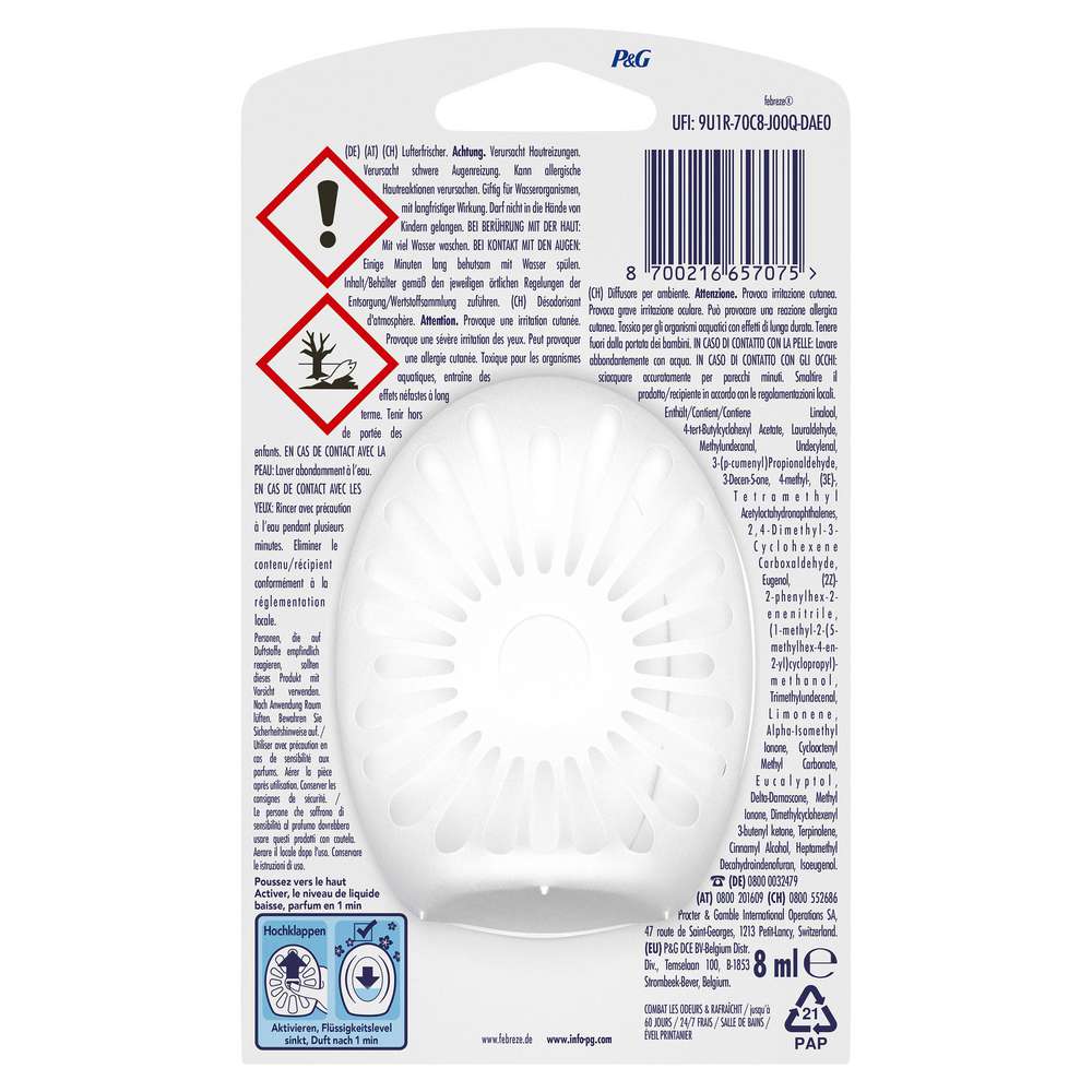 Produktabbildung Febreze Bad Lufterfrischer Aprilfrisch