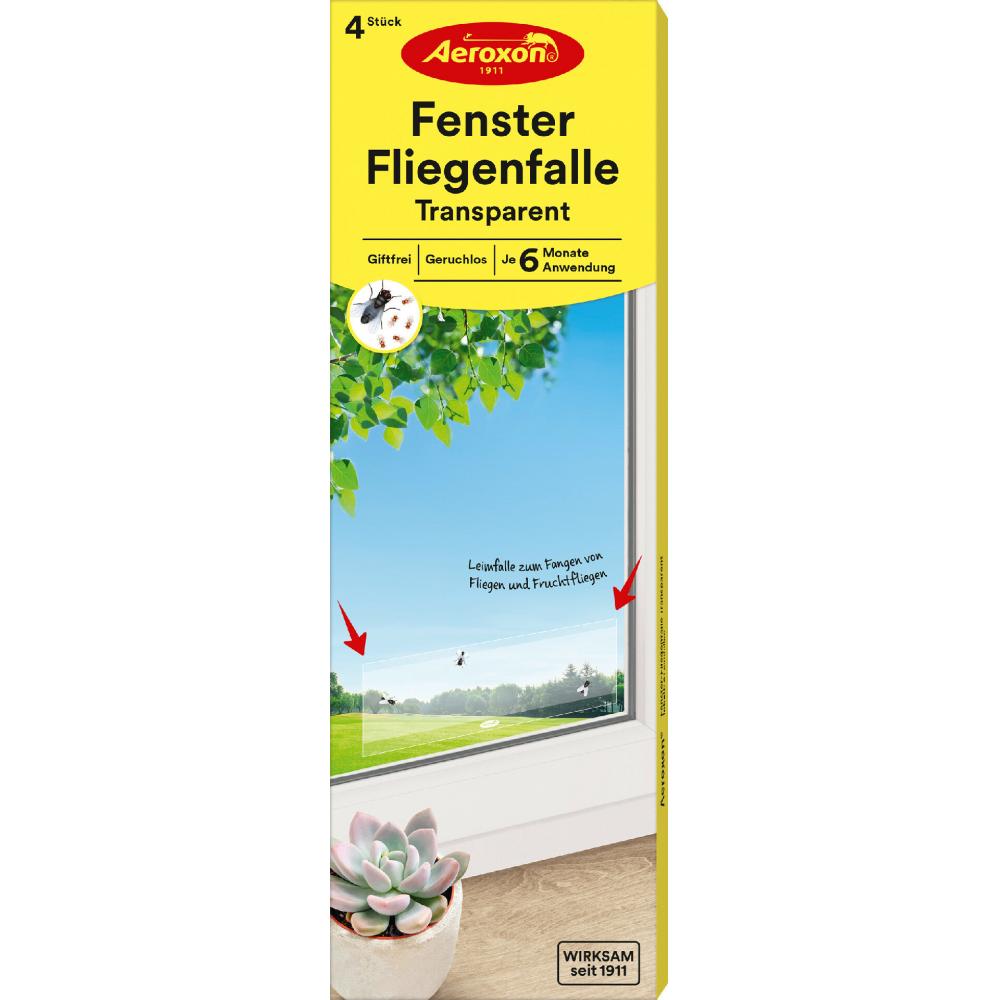 Produktabbildung keine Marke Aeroxon  Fensterfliegenfalle, 4 Stück
