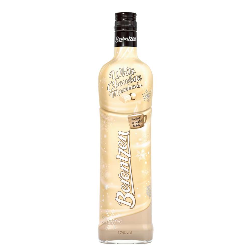 Produktabbildung Berentzen White Chocolate Macadamia Likör 17%