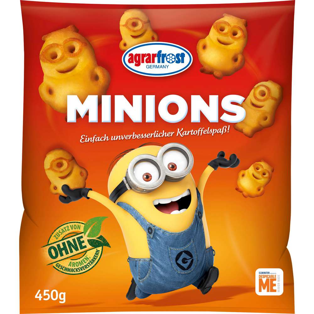 Produktabbildung Agrarfrost Minions Kartoffeln, tiefgekühlt