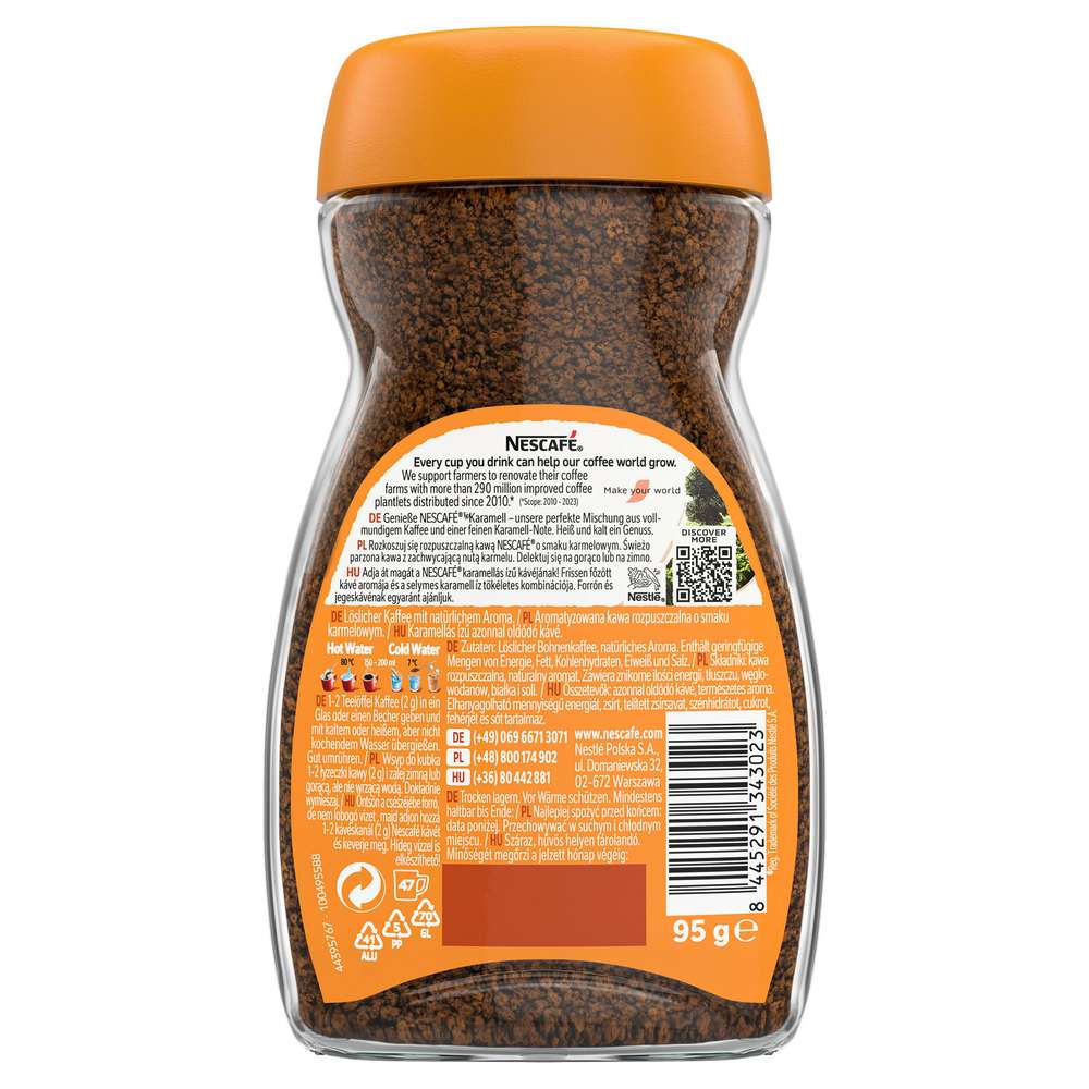 Produktabbildung Nescafe Instant Kaffee Karamell