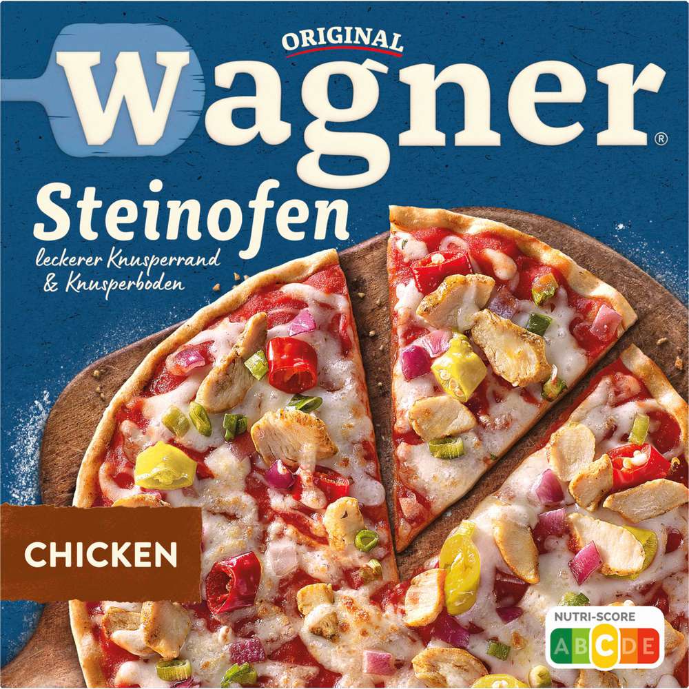 Produktabbildung Wagner Steinofen Pizza Chicken, tiefgekühlt
