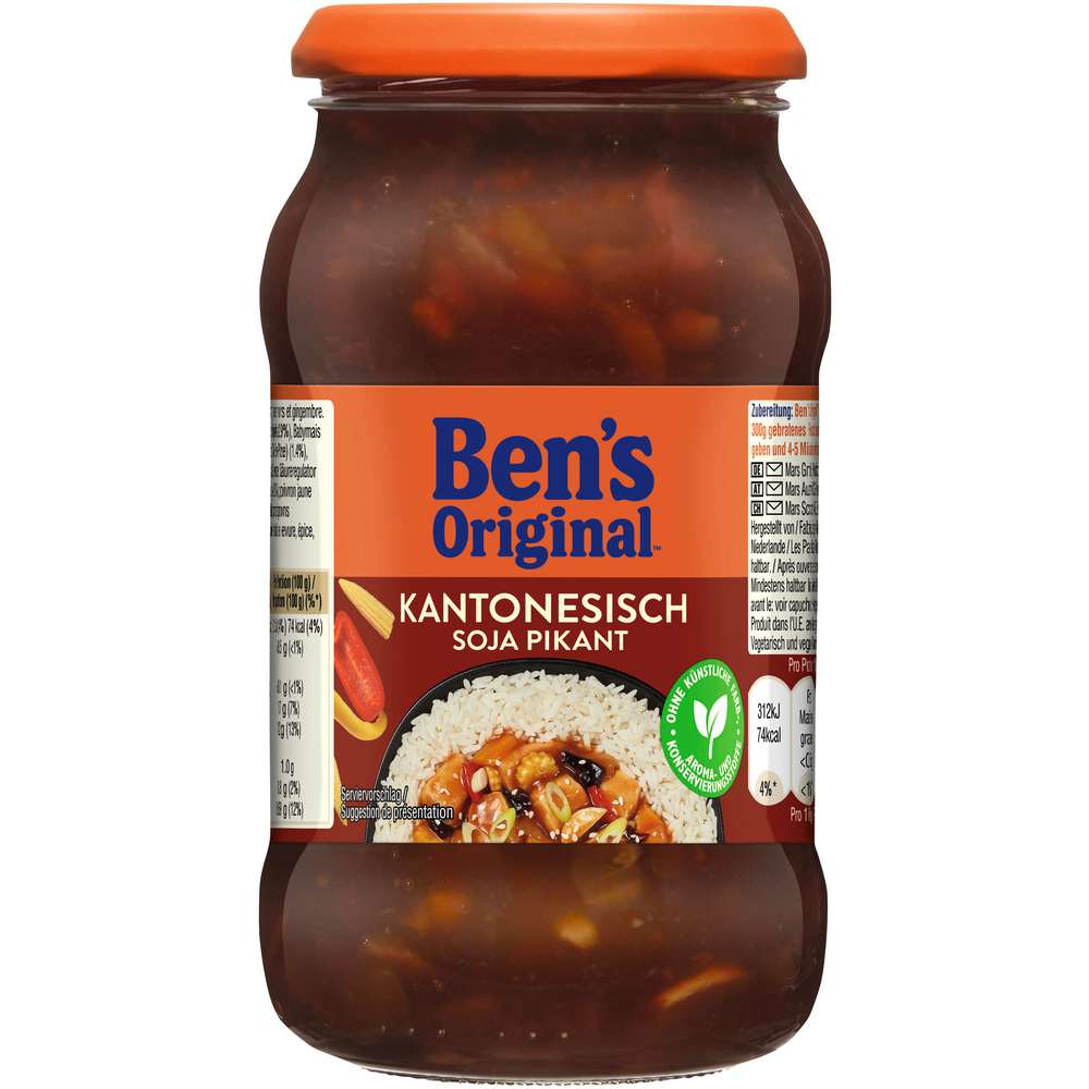 Produktabbildung BEN'S ORIGINAL Soße Kantonesisch, pikant