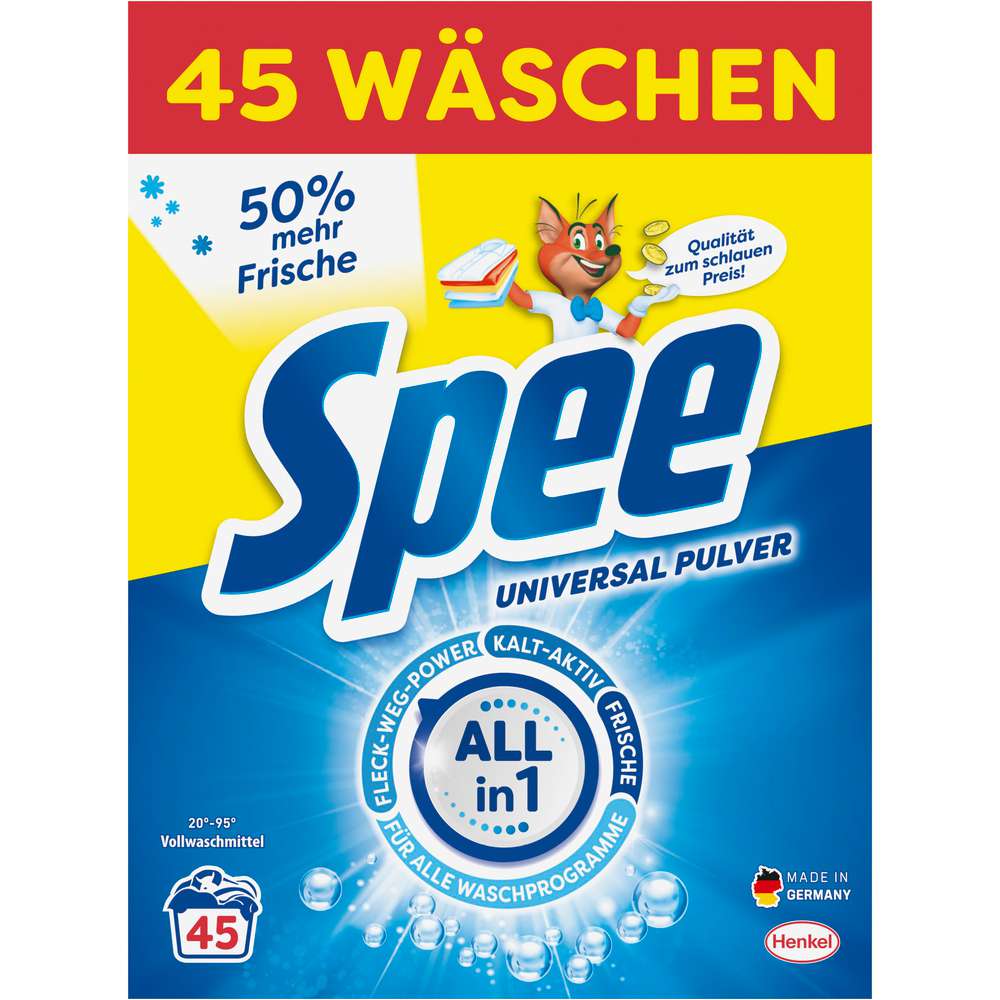 Produktabbildung Spee Universal-Waschmittel Pulver, All in 1