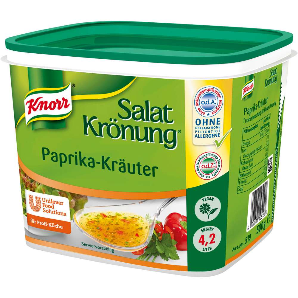 Produktabbildung Knorr Salatkrönung, Paprika