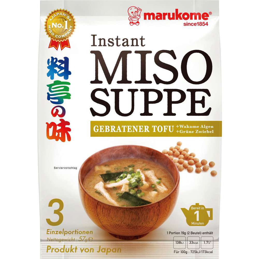 Produktabbildung Marukome Miso-Suppe, instant