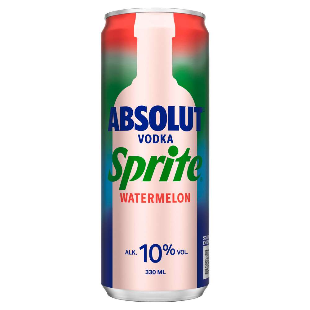 Produktabbildung Absolut Vodka Sprite Watermelon 10%