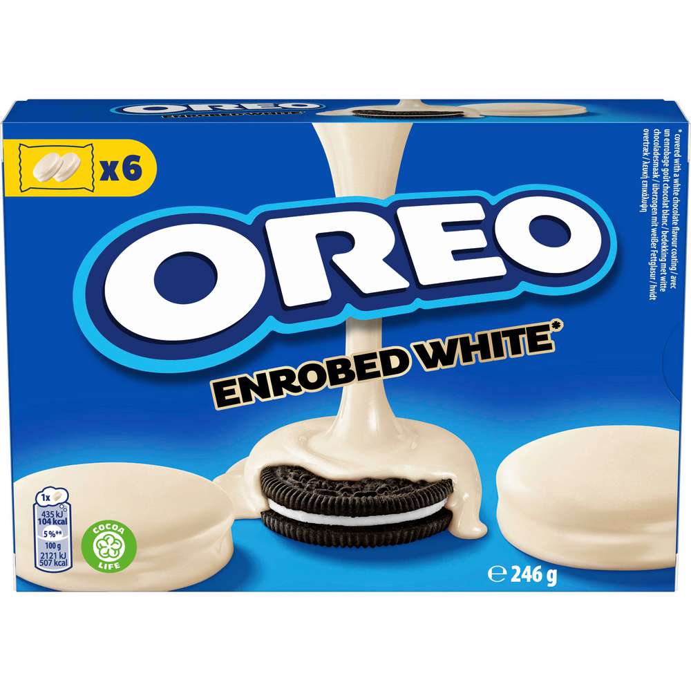 Produktabbildung Oreo Kekse White Choc