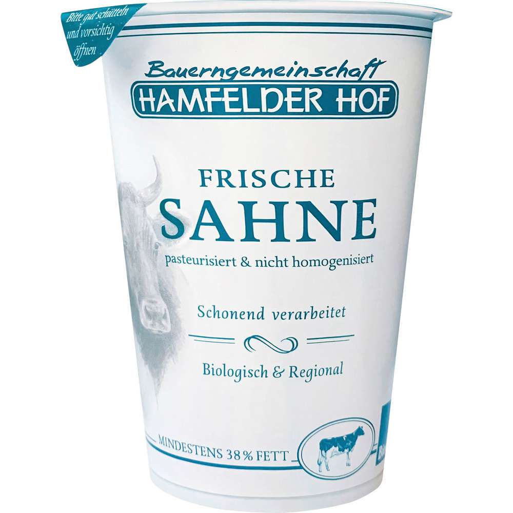 Produktabbildung Hamfelder Hof Bio Frische Sahne