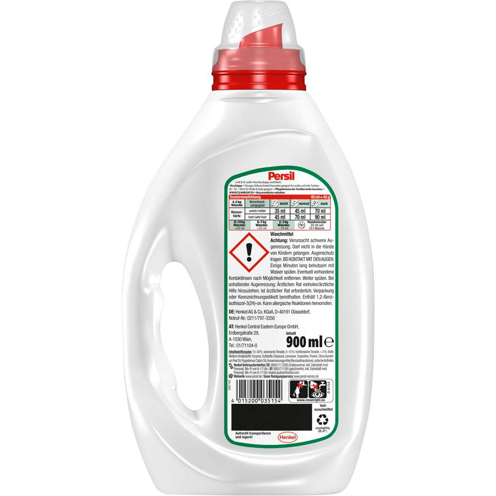 Produktabbildung Persil Universal-Waschmittel, Kraft-Gel, Tiefenrein