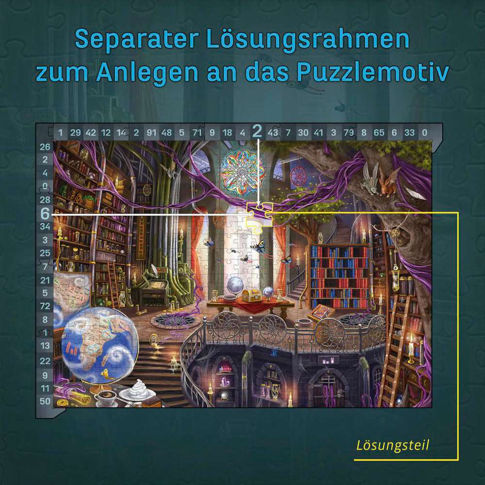 Produktabbildung Kosmos EXIT -  Puzzle Die Bibliothek der Träume