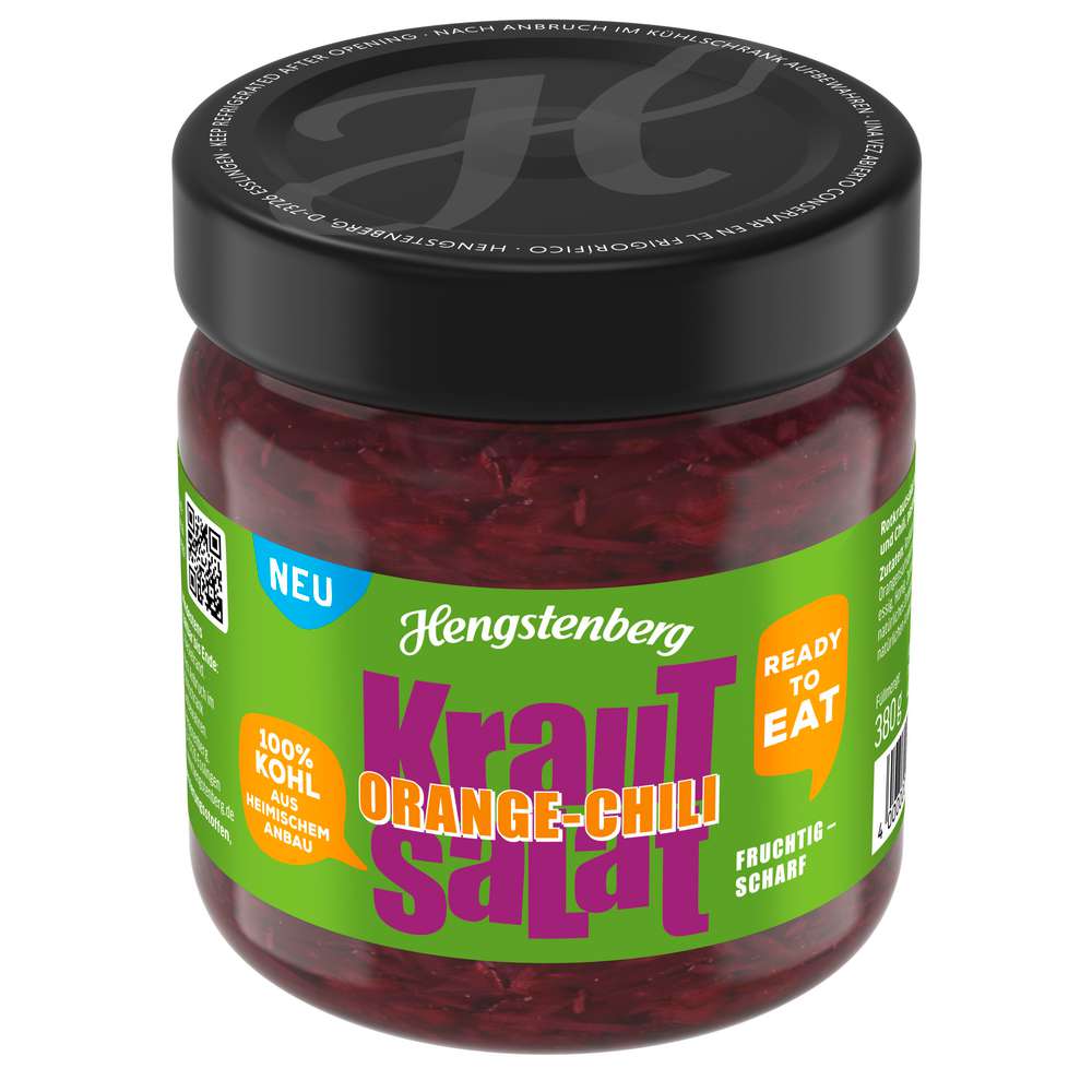Produktabbildung Hengstenberg Krautsalat Orange Chili
