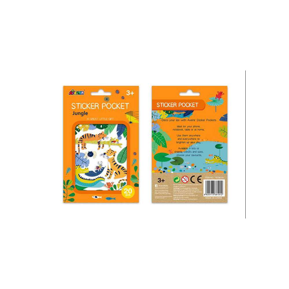 Produktabbildung Carletto Sticker Pocket, verschiedene Motive