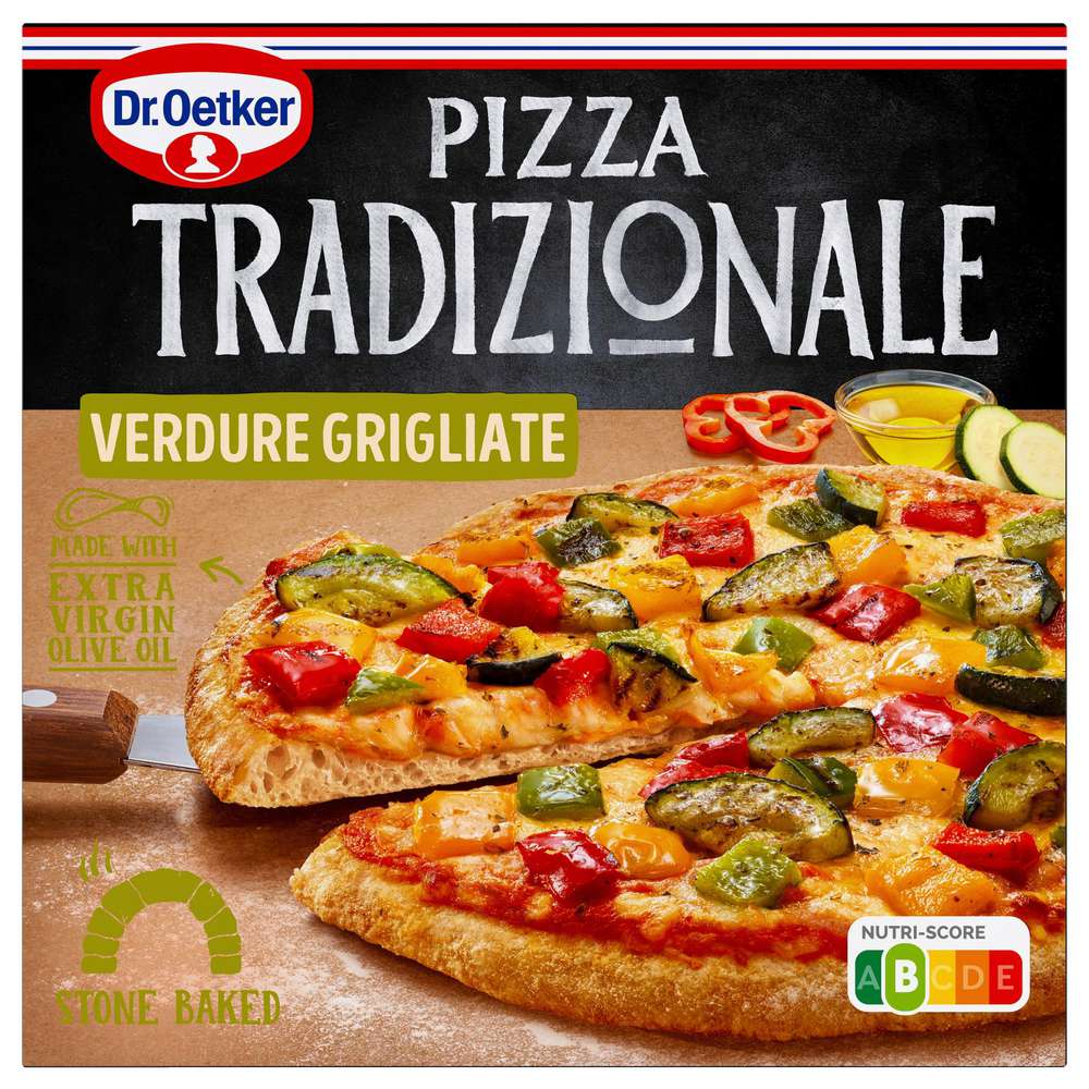 Produktabbildung Dr. Oetker Pizza Tradizionale, Verdure Grigliate, tiefgekühlt