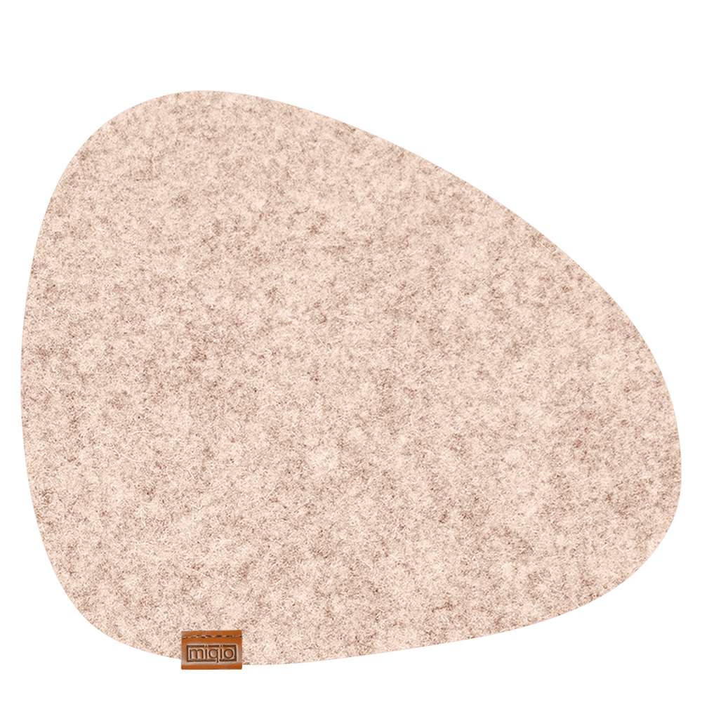Produktabbildung miqio Tisch-Set aus Filz, Stone
