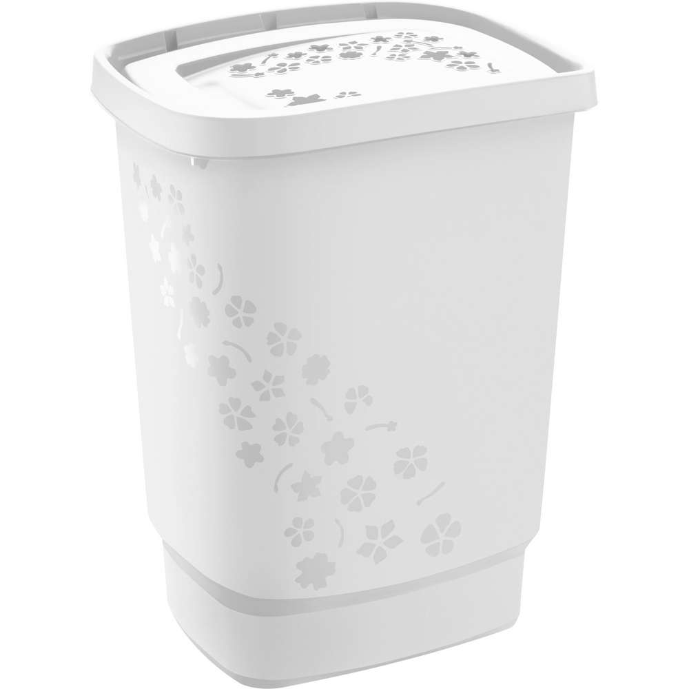 Produktabbildung Rotho Wäschesammler 55 l Flowers