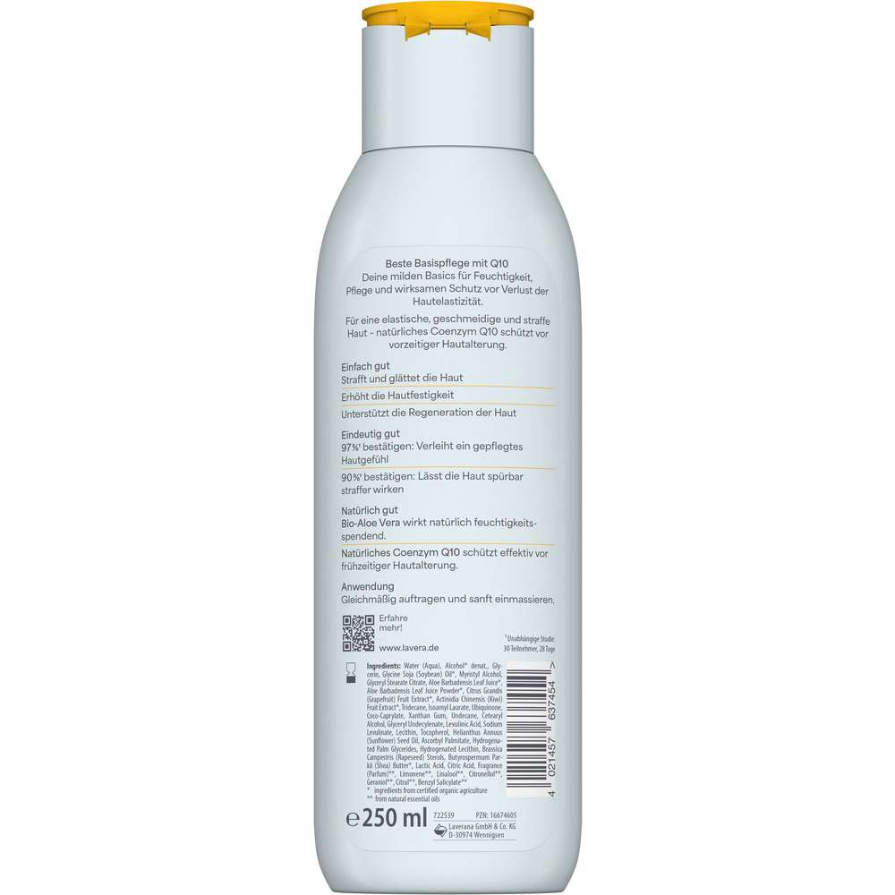 Produktabbildung lavera Bio Bodylotion, Basis Sensitiv, in Tube