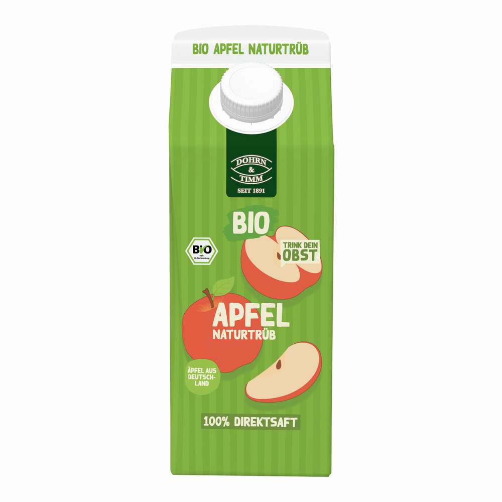 Produktabbildung Dohrn & Timm Bio Apfelsaft Naturtrüb