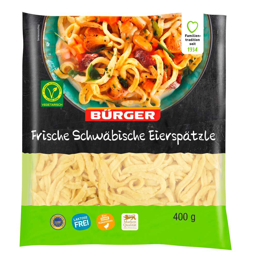 Produktabbildung Bürger Eierspätzle