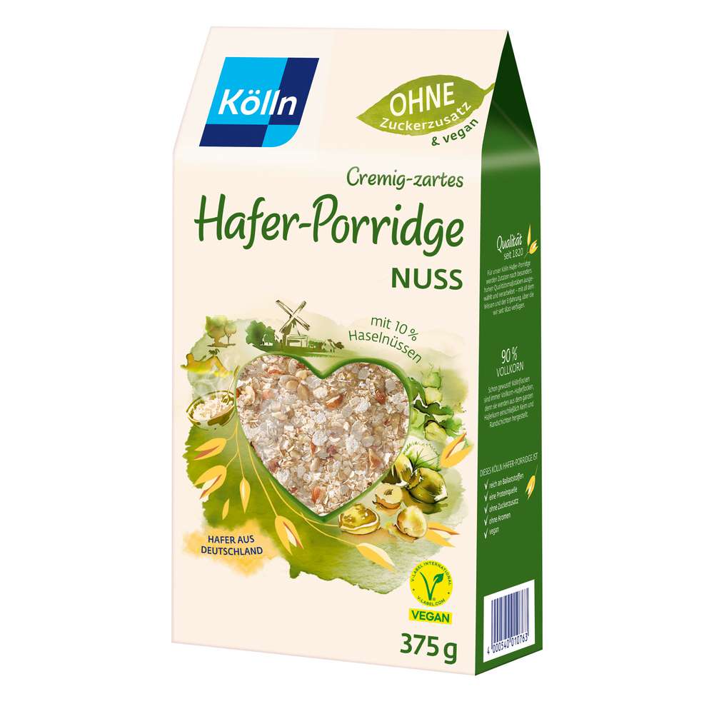 Produktabbildung Kölln Hafer-Porridge, Nuss