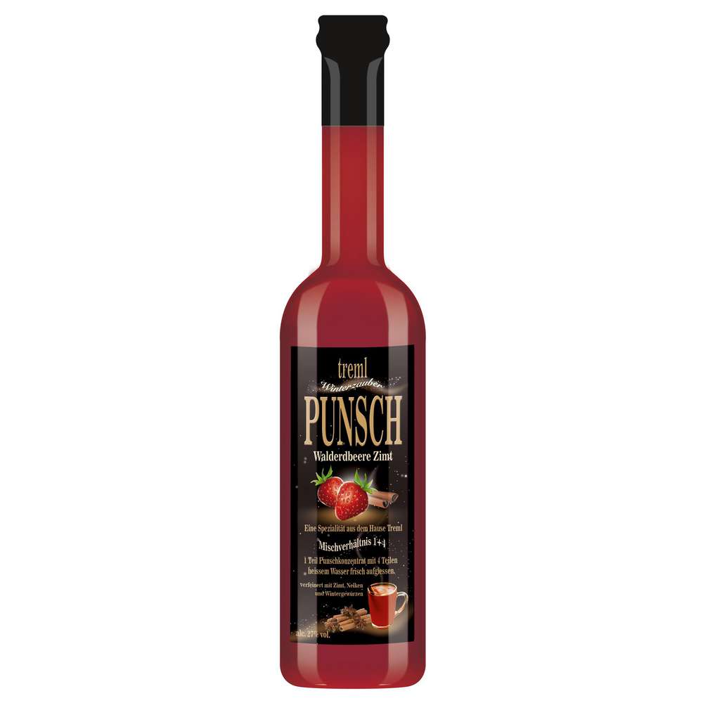Produktabbildung Treml Waldbeer-Zimt Punsch 27%