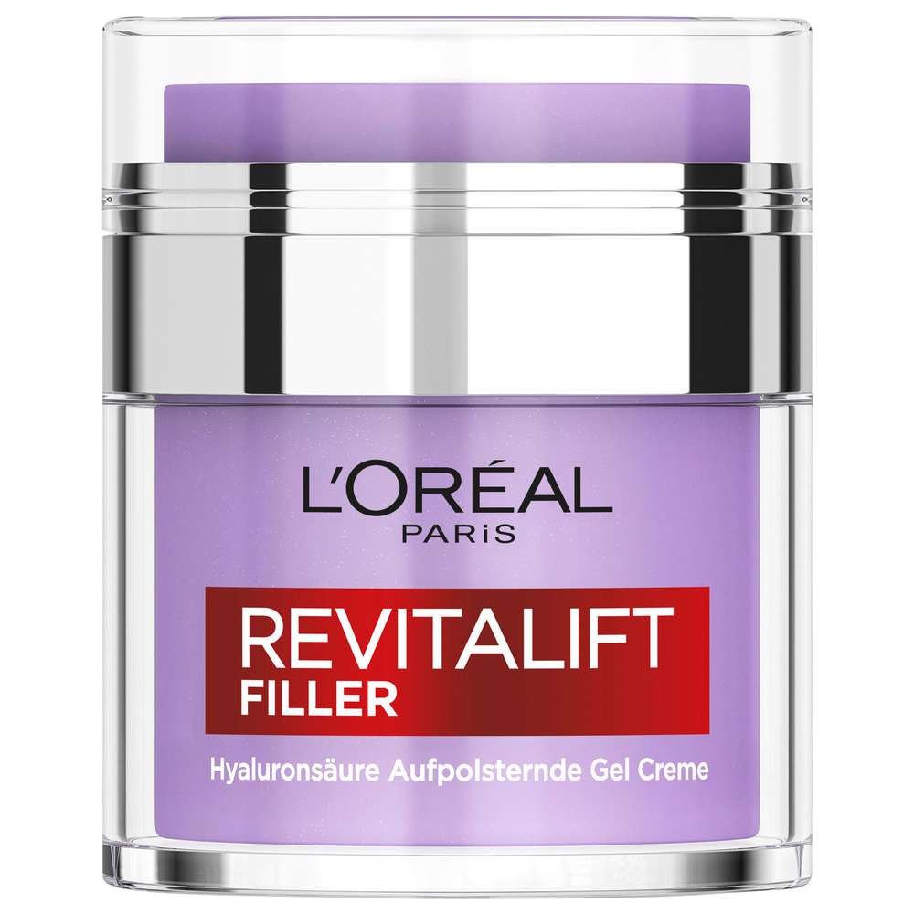 Produktabbildung L´Oreal Revitalift, Filler + Hyaluronsäure, Gel-Creme