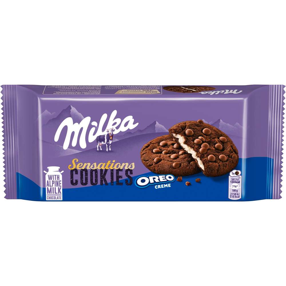 Produktabbildung Milka Cookie Sensations Oreo