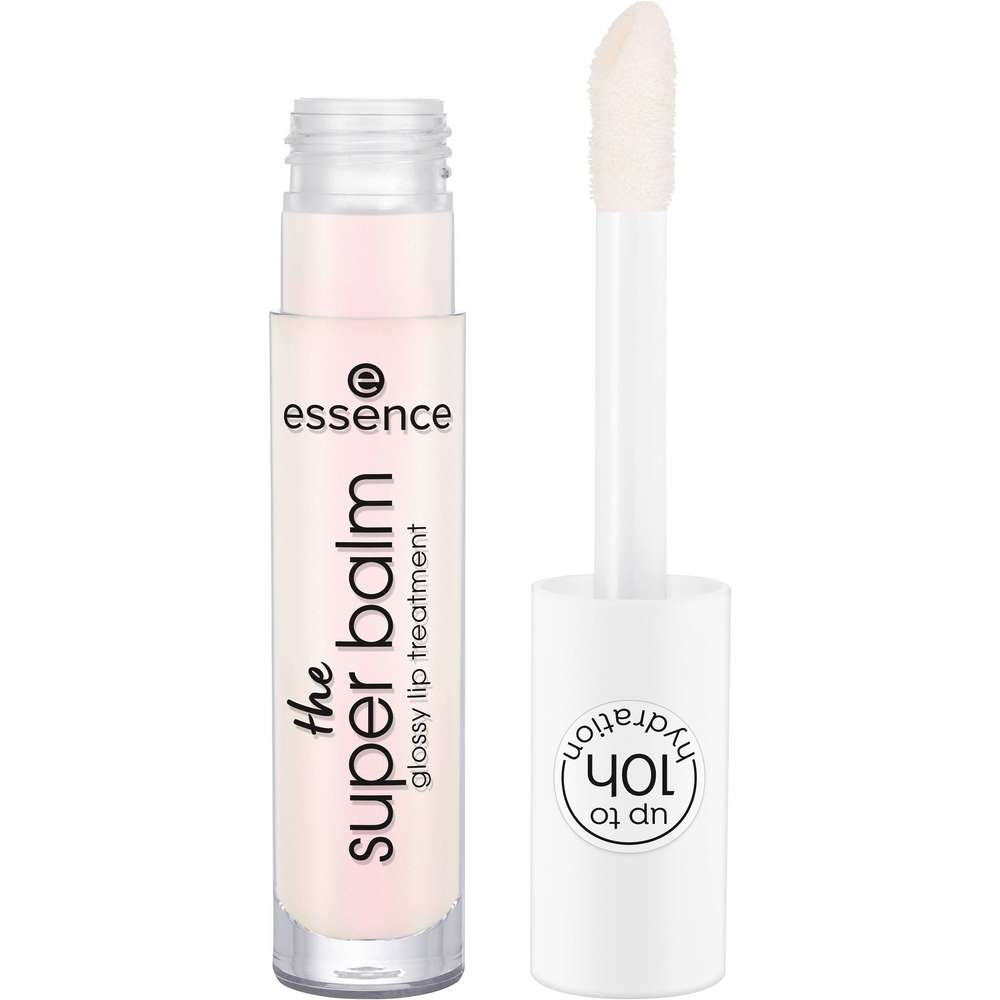 Produktabbildung essence Lippenbalsam The super balm, glossy lip treatment 01  