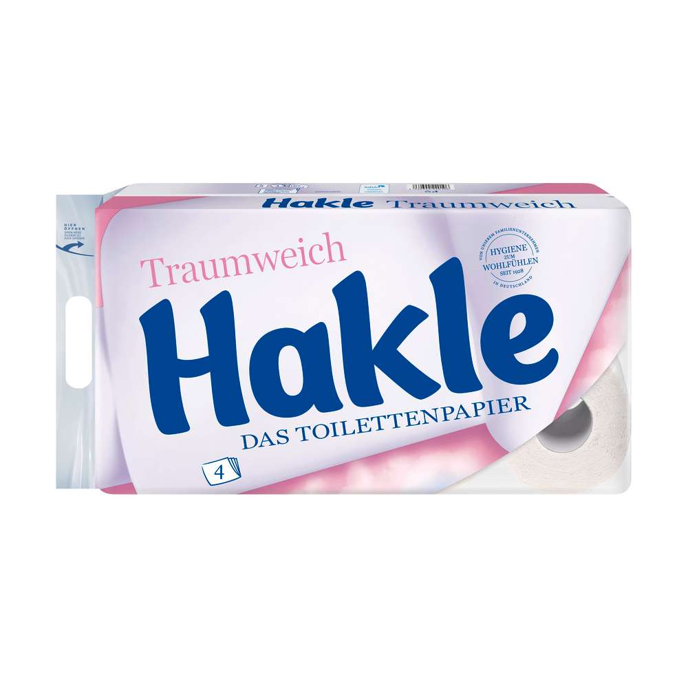Produktabbildung Hakle Toilettenpapier Traumweich, 4-lagig