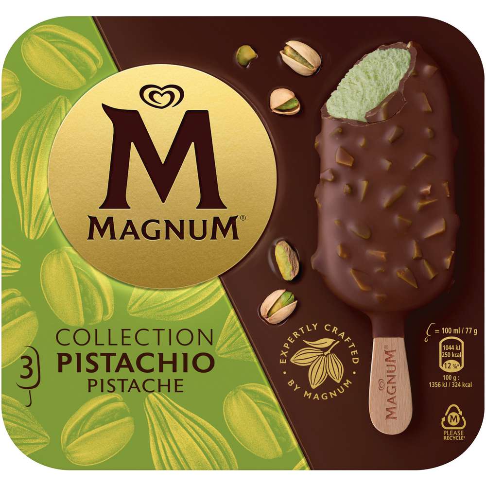 Produktabbildung Magnum Stiel-Eis Mini, Pistazie