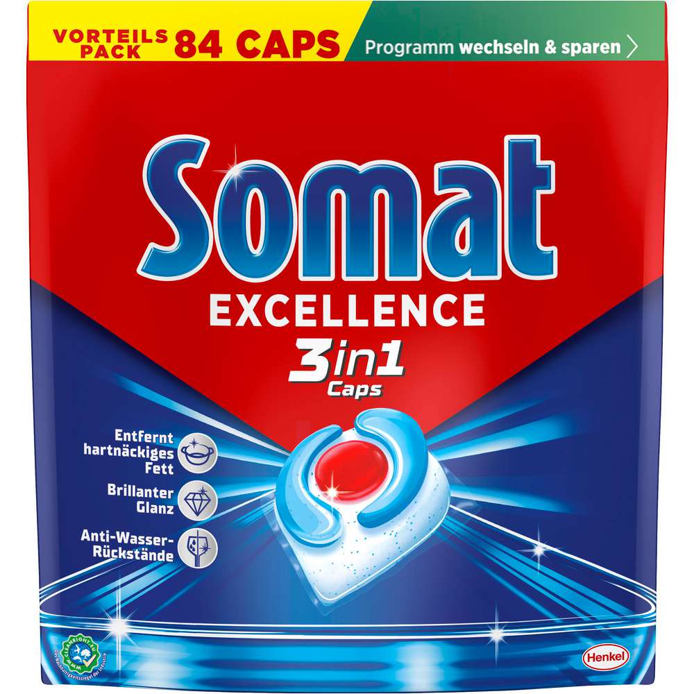 Produktabbildung Somat Spülmaschinen-Tabs, 3-in-1 Excellence