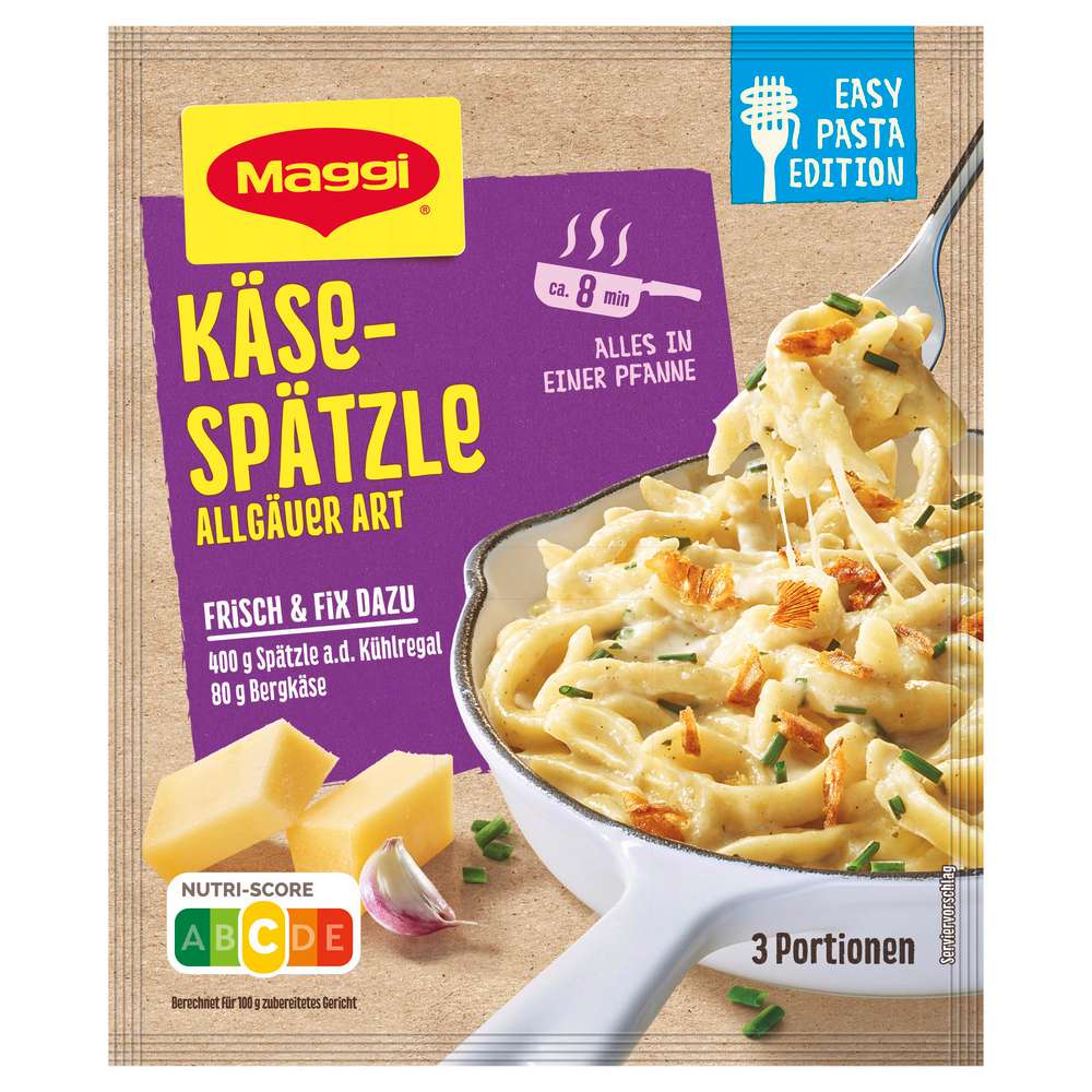 Produktabbildung Maggi Fix Käsepätzle