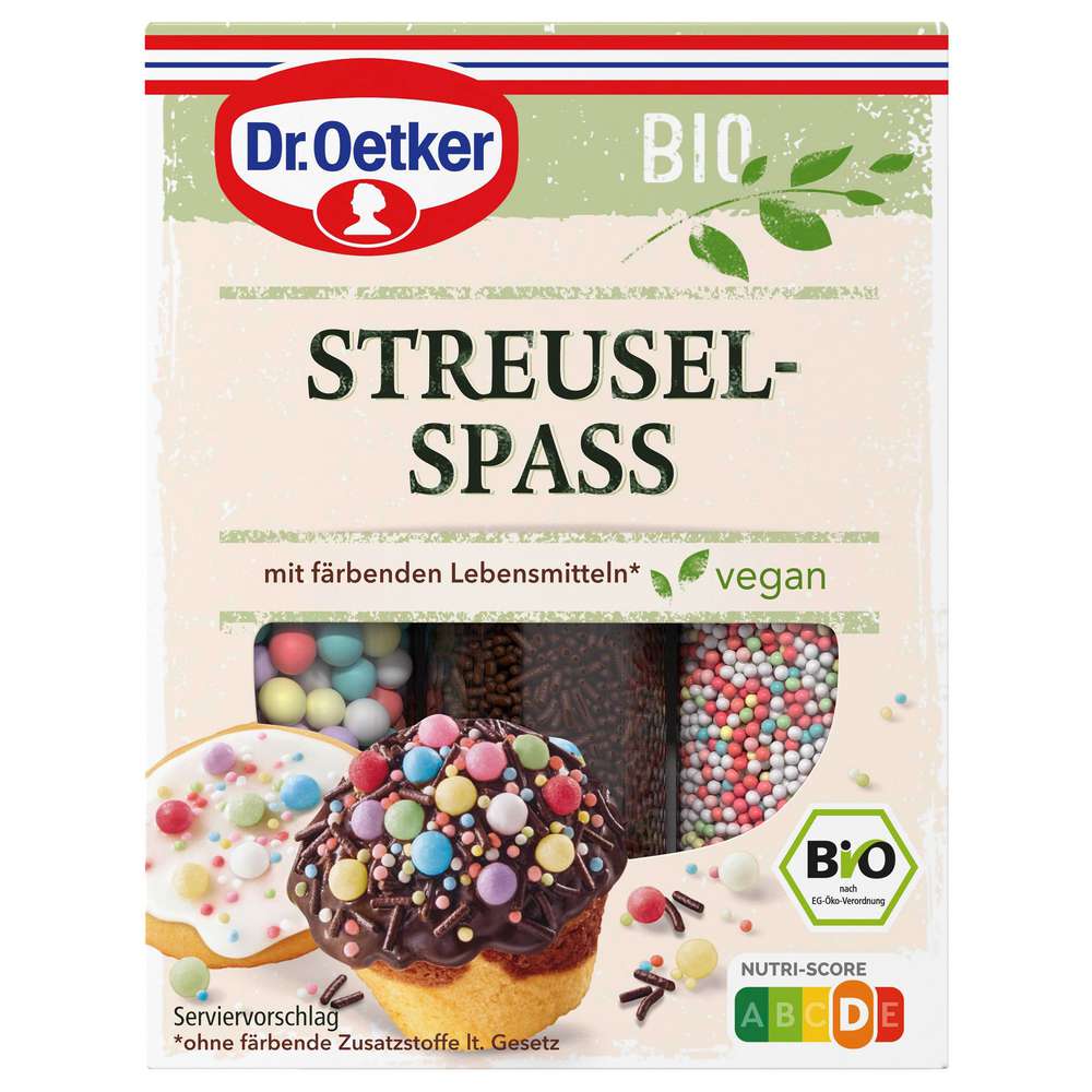 Produktabbildung Dr. Oetker Zuckerstreusel, Streuselspaß