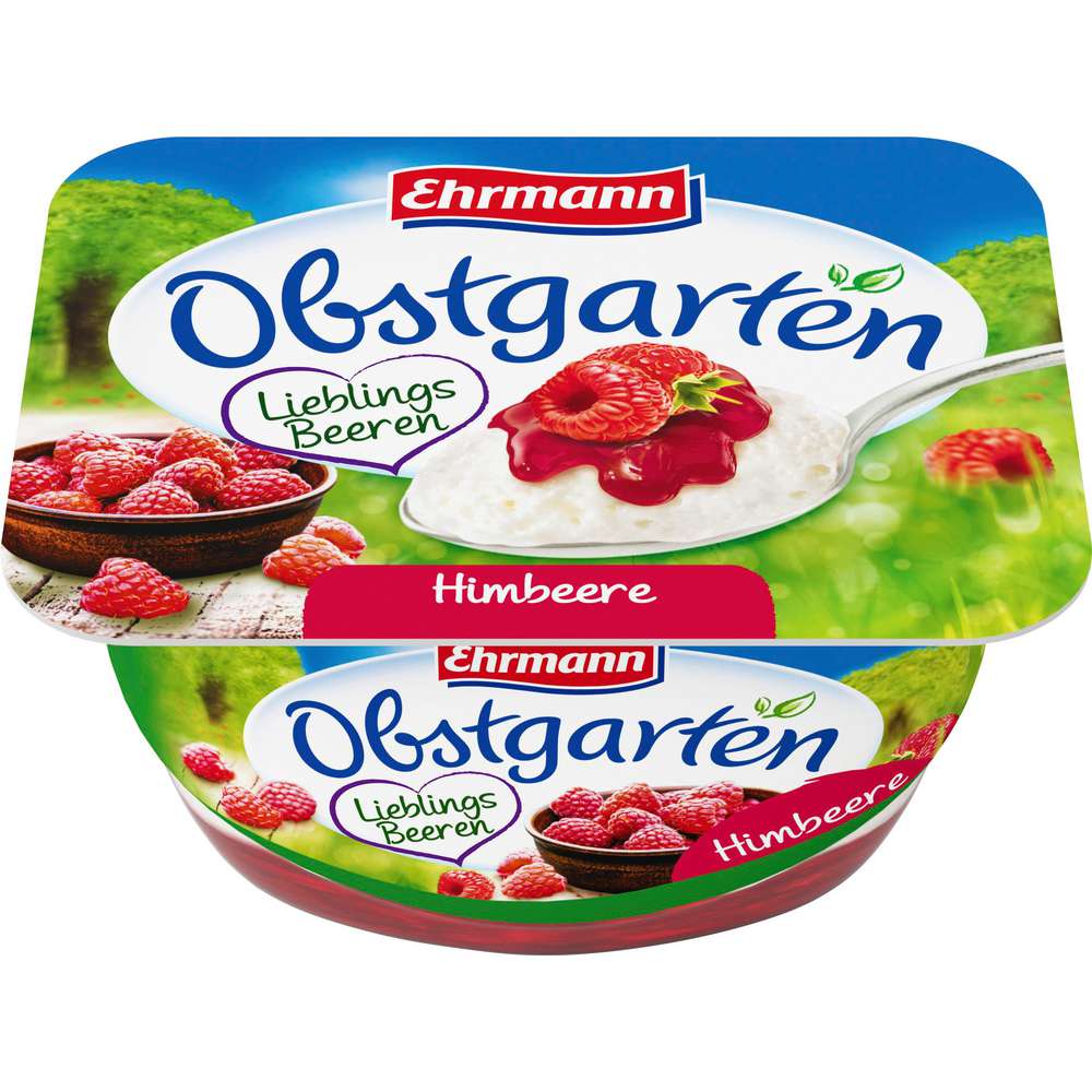Produktabbildung Ehrmann Obstgarten Fruchtquark, Himbeere