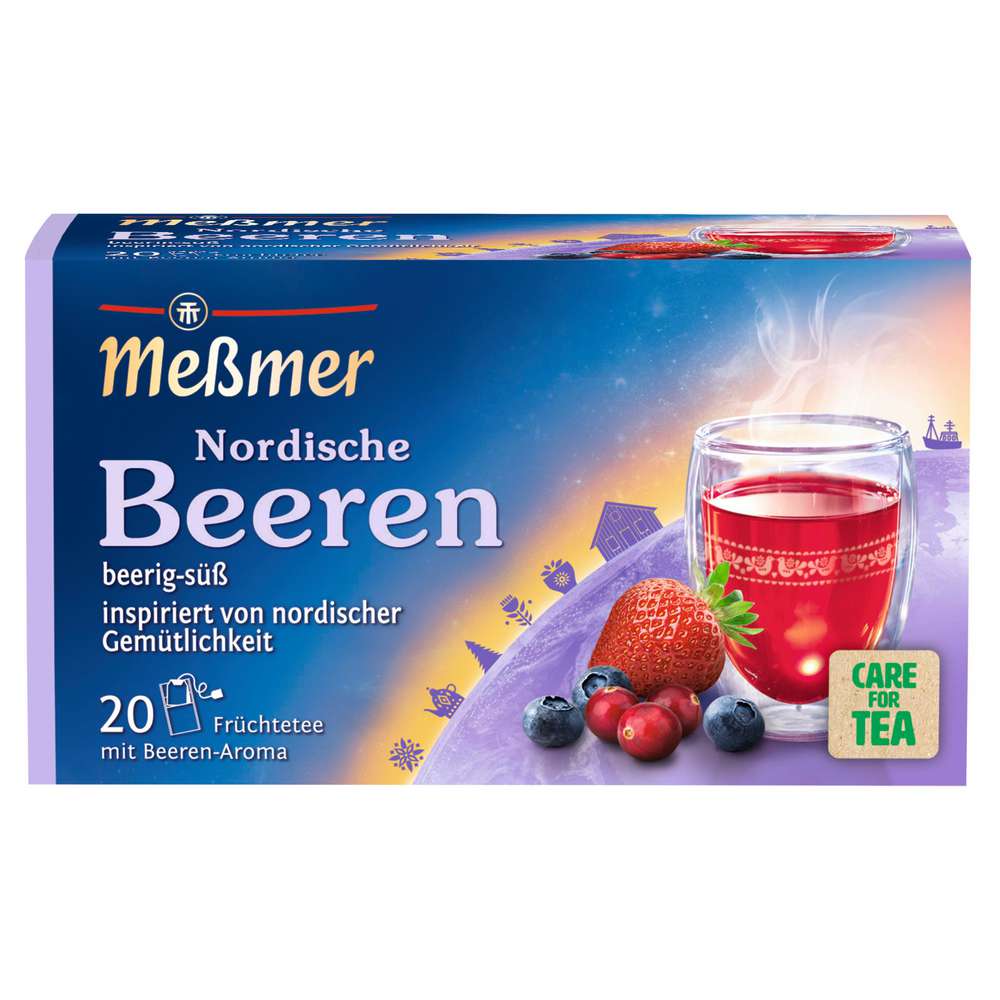 Produktabbildung Meßmer Ländertee nordische Beeren