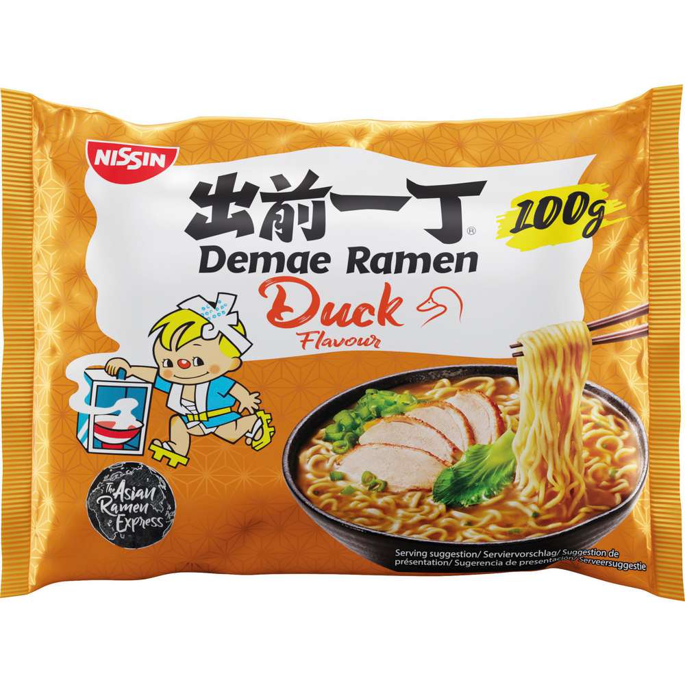 Produktabbildung Nissin Instant Nudelsuppe Demae Ramen, Ente