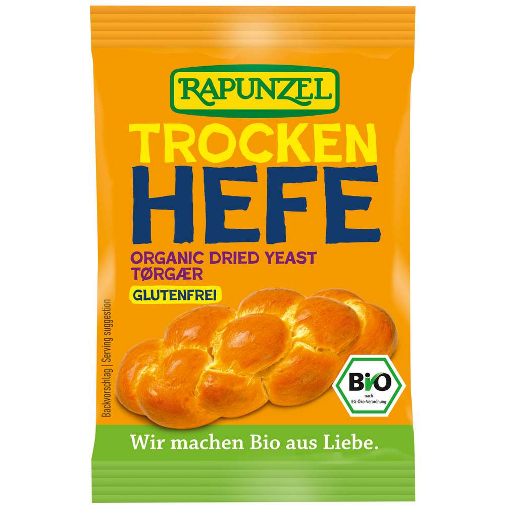 Produktabbildung Rapunzel Bio Trockenhefe, glutenfrei