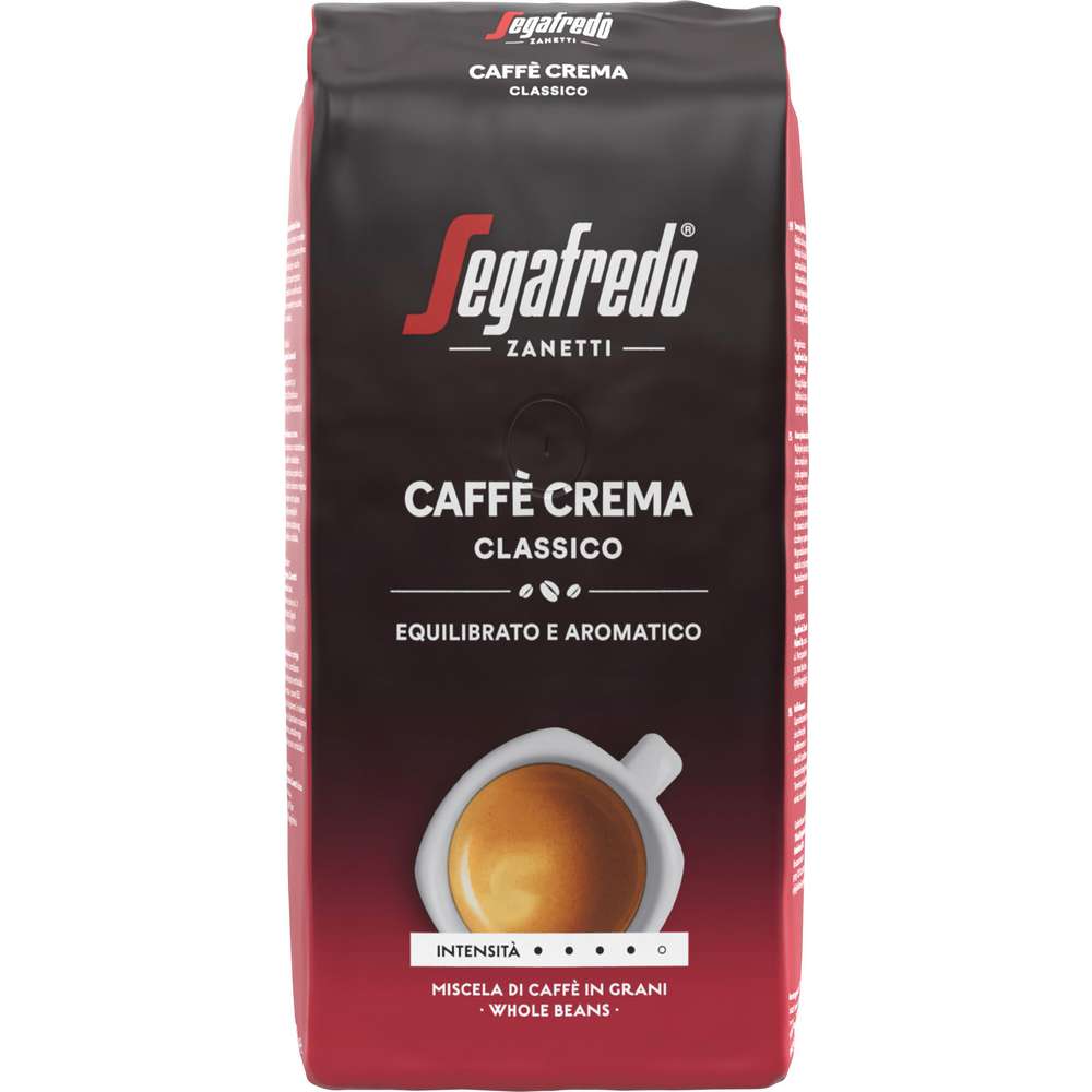 Produktabbildung Segafredo Kaffee-Bohnen Caffè Crema, Classico