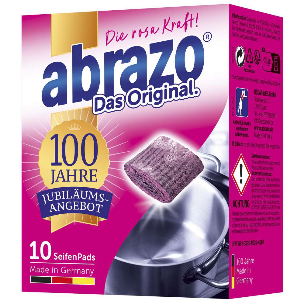 Produktabbildung abrazo Kalkreiniger Topf & Pfanne