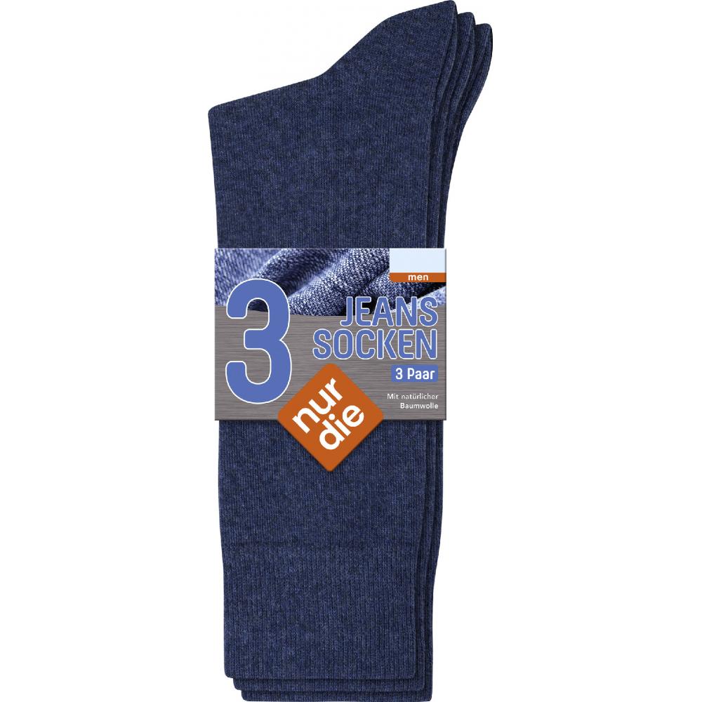 Produktabbildung keine Marke Jeans-Socken 3er-Pack oder Wellness-Socken 2er-Pack, je 2er-/3er-Pack